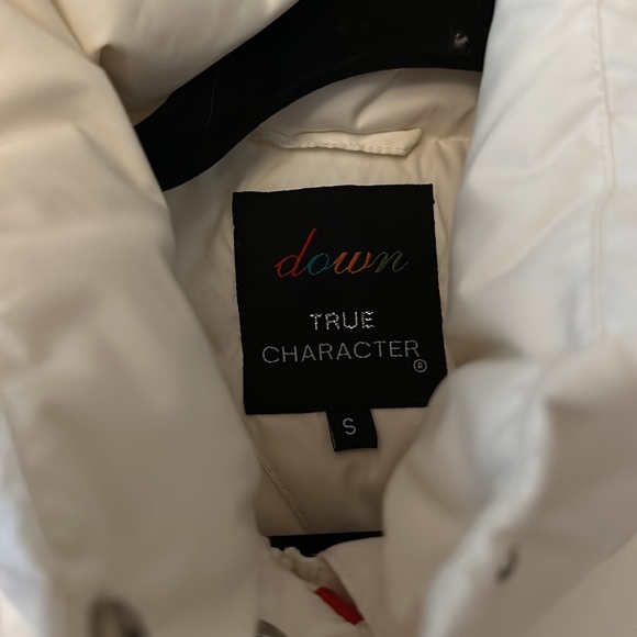 Vintage inspired, white 100% down puffer vest | Size S - Picture 2 of 2